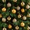 30ct. 2.5" Gold Shatterproof Christmas Ornaments